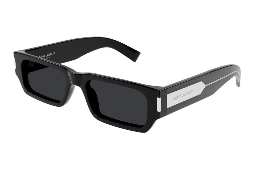 Zonnebril Saint Laurent SL660 001 Vierkant Zwart