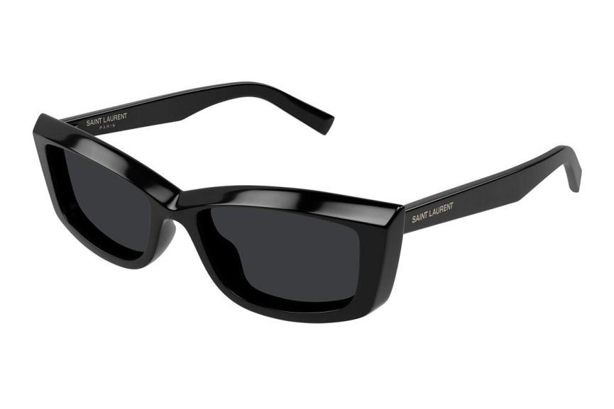 Zonnebril Saint Laurent SL658 001 Cat Eye Zwart