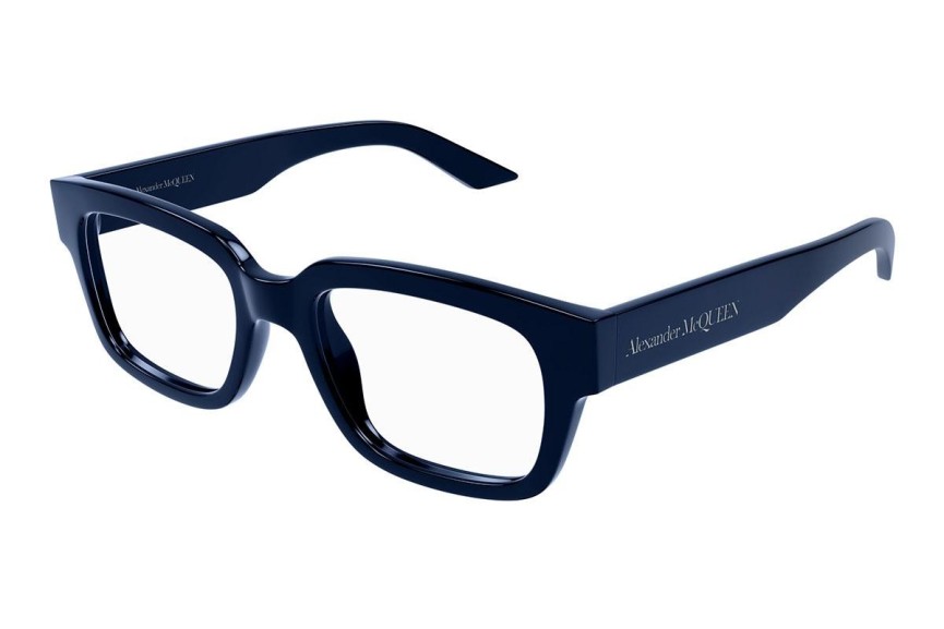 Brillen Alexander McQueen AM0454O 003 Vierkant Blauw