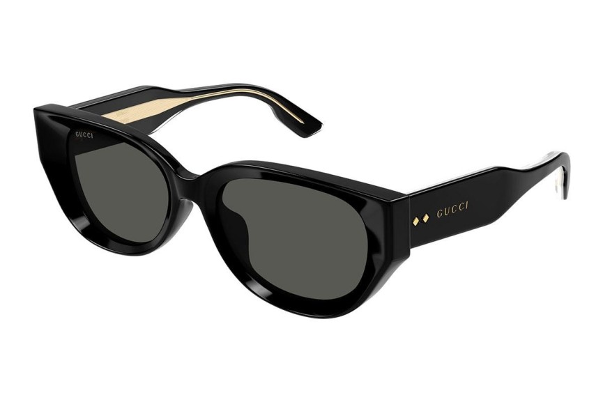 Zonnebril Gucci GG1532SA 001 Cat Eye Zwart