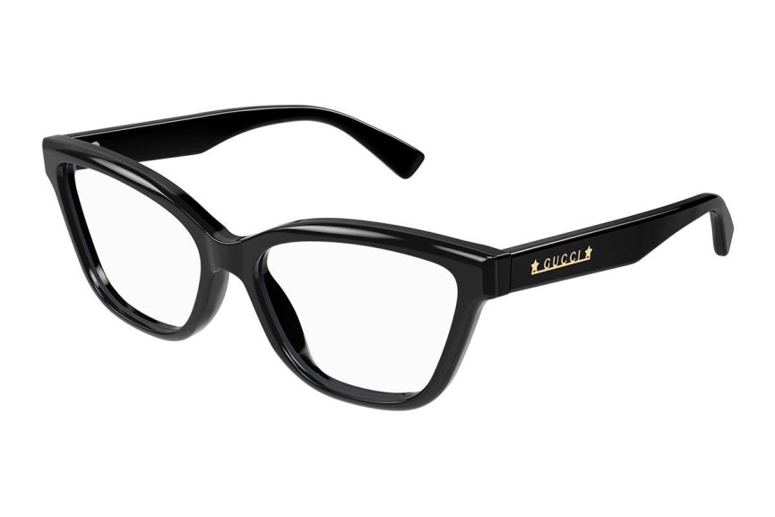 Brillen Gucci GG1589O 001 Cat Eye Zwart