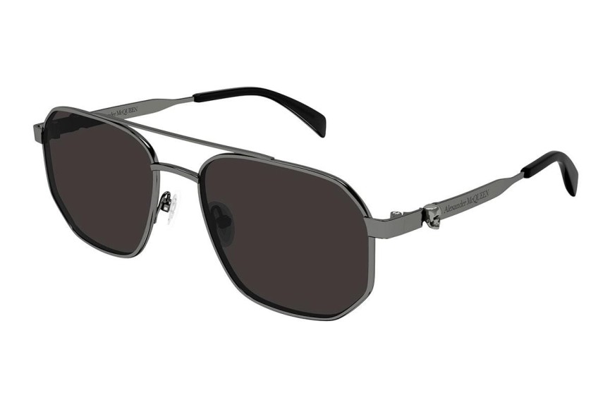 Zonnebril Alexander McQueen AM0458S 001 Pilot Grijs