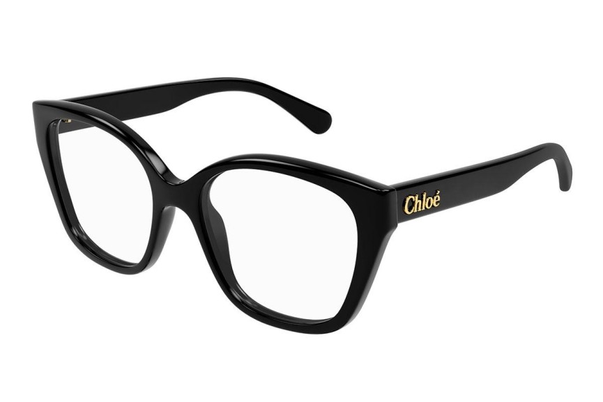 Brillen Chloe CH0241O 001 Vierkant Zwart