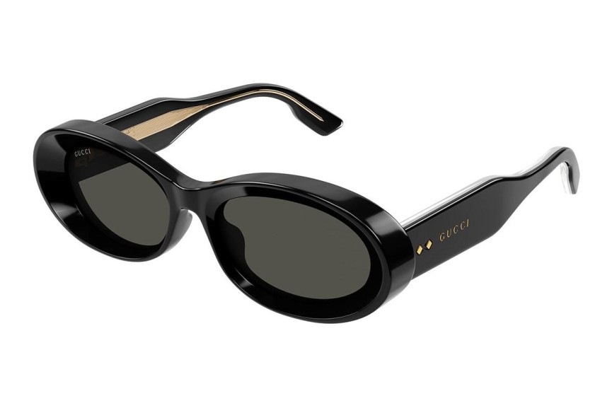 Zonnebril Gucci GG1527S 001 Ronde Zwart