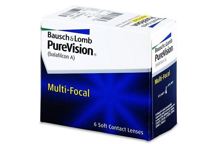 Contactlenzen Maandelijks PureVision Multi-Focal (6 lenzen)