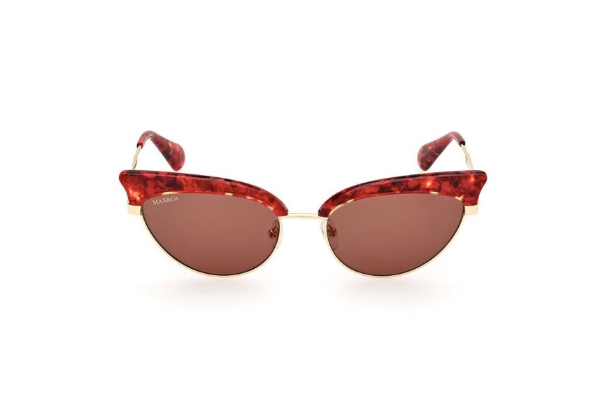 Zonnebril Max&Co. MO0102 54E Cat Eye Havana