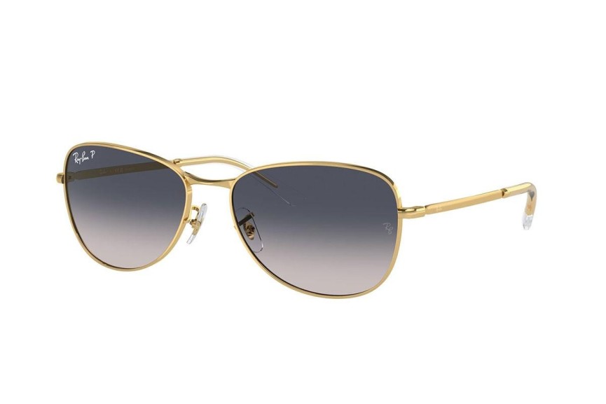 Zonnebril Ray-Ban RB3733 001/78 Polarized Pilot Goud