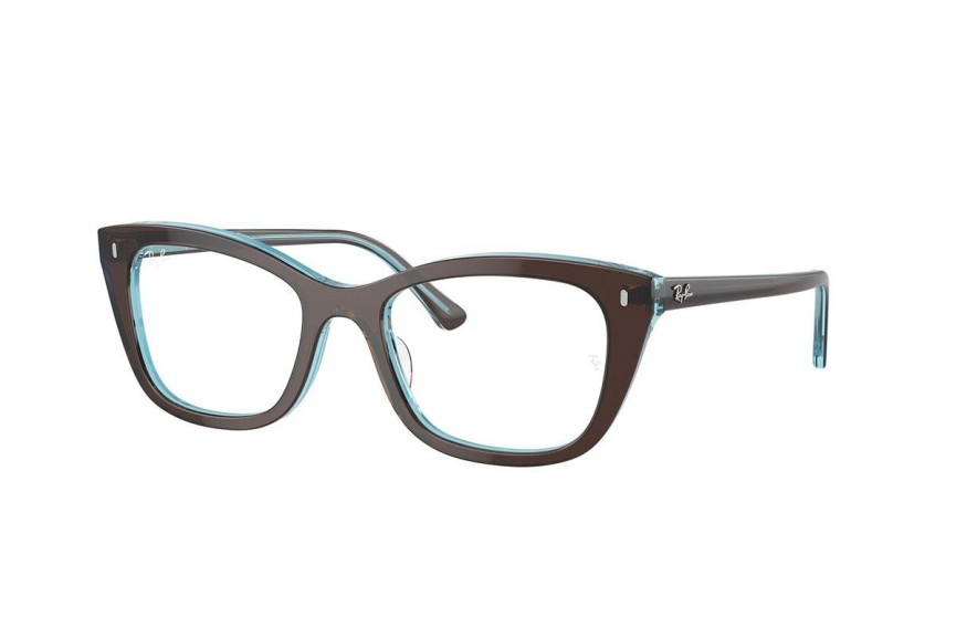 Brillen Ray-Ban RX5433 8366 Cat Eye Bruin