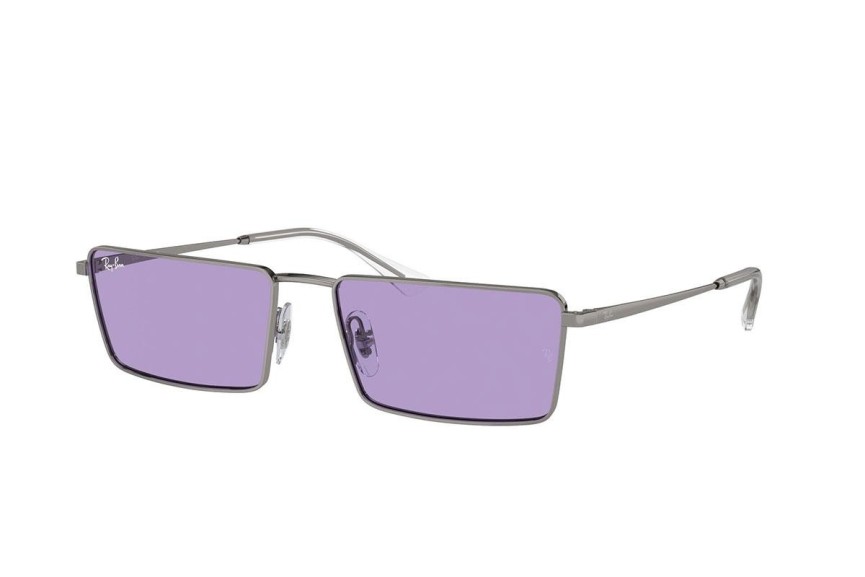 Zonnebril Ray-Ban RB3741 004/1A Rechthoekige Grijs