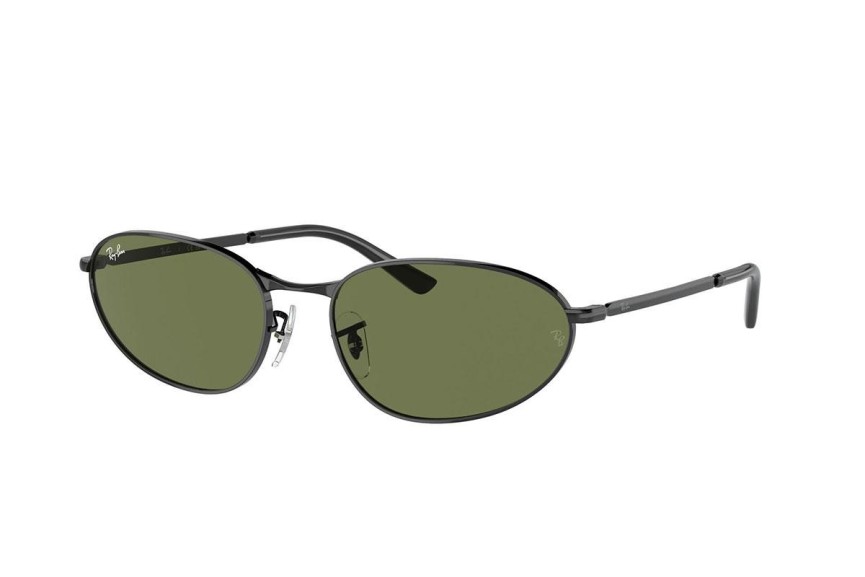 Zonnebril Ray-Ban RB3734 002/B1 Ovaal Zwart