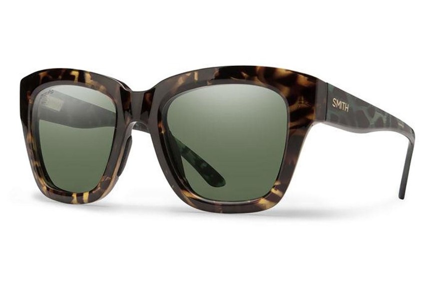 Zonnebril Smith SWAY D1U/L7 Polarized Rechthoekige Havana