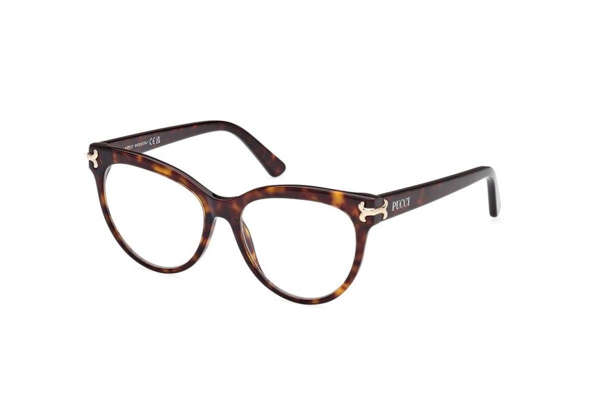 Brillen Emilio Pucci EP5245 052 Cat Eye Havana