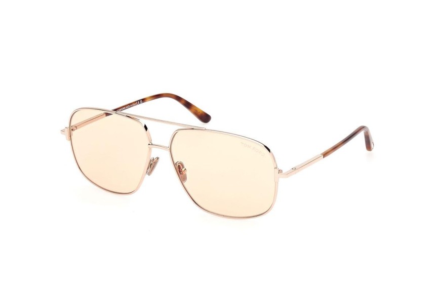 Zonnebril Tom Ford FT1096 28E Vierkant Goud