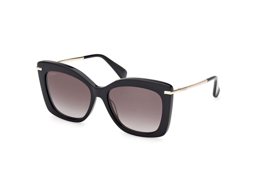 Zonnebril Max Mara MM0101 01B Rechthoekige Zwart