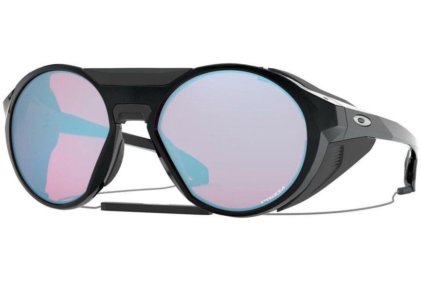 Zonnebril Oakley Clifden OO9440-02 Ronde Zwart