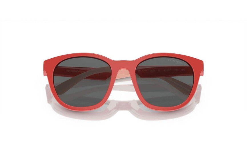 Zonnebril Emporio Armani EK4001 56241W Vierkant Rood