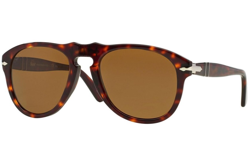 Zonnebril Persol 649 Series PO0649 24/57 Polarized Pilot Havana