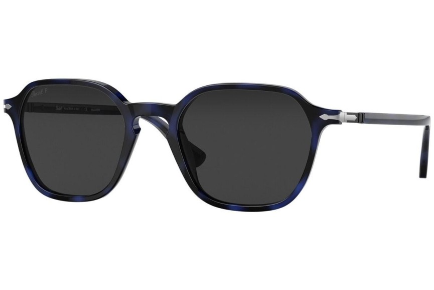 Zonnebril Persol PO3256S 109948 Polarized Vierkant Blauw