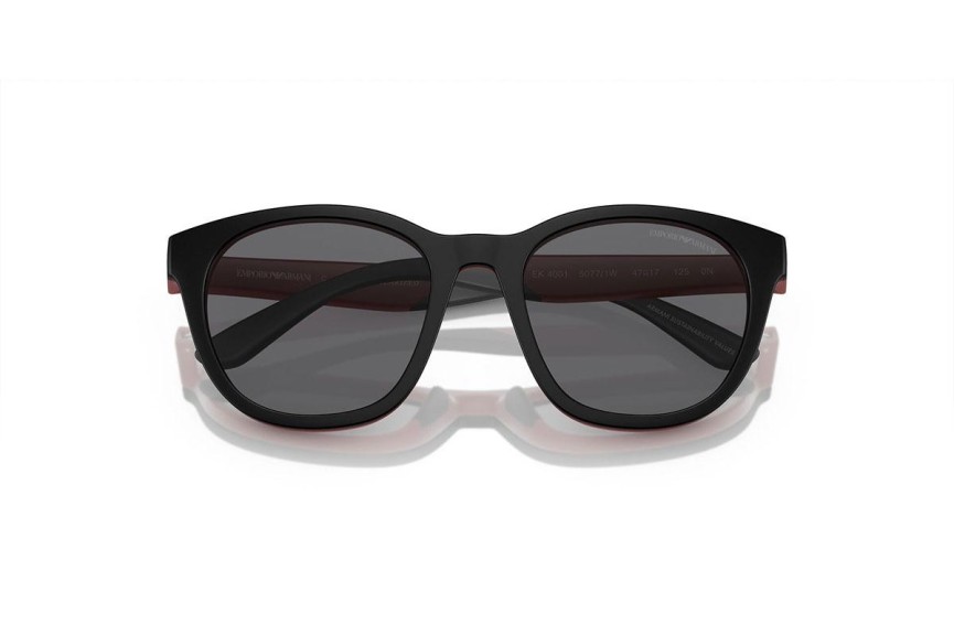 Zonnebril Emporio Armani EK4001 50771W Vierkant Rood