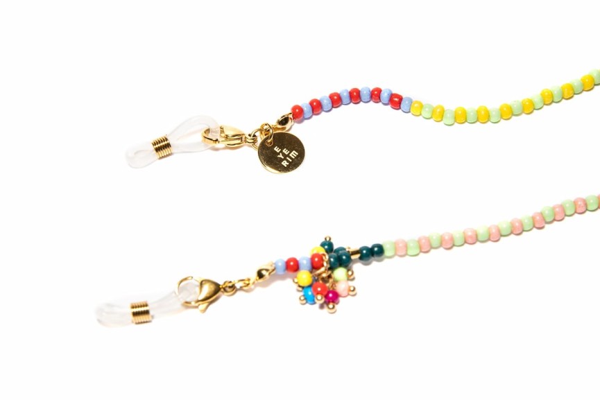 Accessoires Regenboog Brillenketting