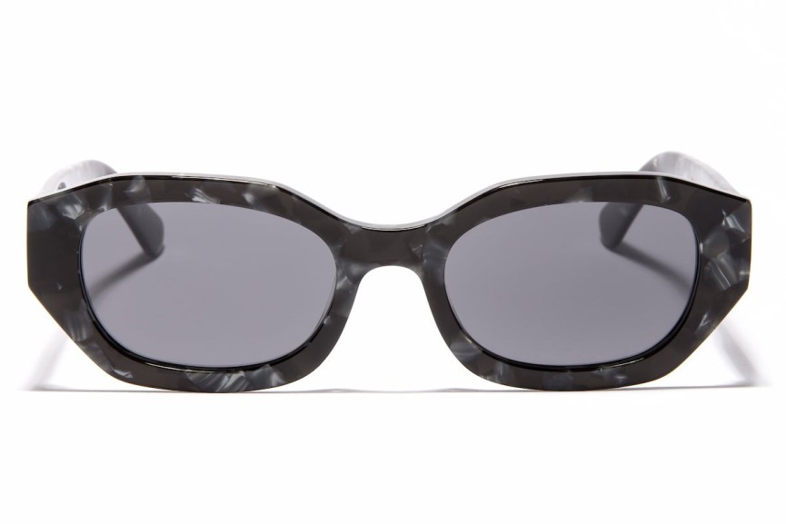 Zonnebril Kohe by eyerim Kris Black Havana Polarized Ovaal Zwart