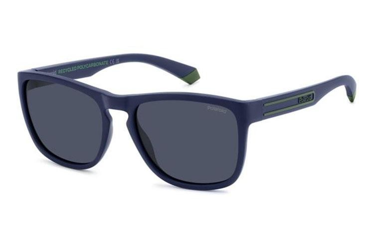 Zonnebril Polaroid PLD2161/S RCT/C3 Polarized Rechthoekige Blauw