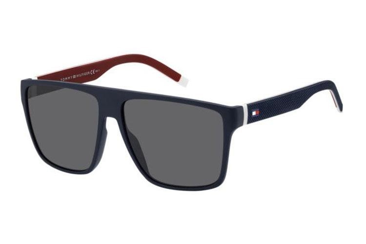 Zonnebril Tommy Hilfiger TH1717/S FLL/IR Flat Top Blauw