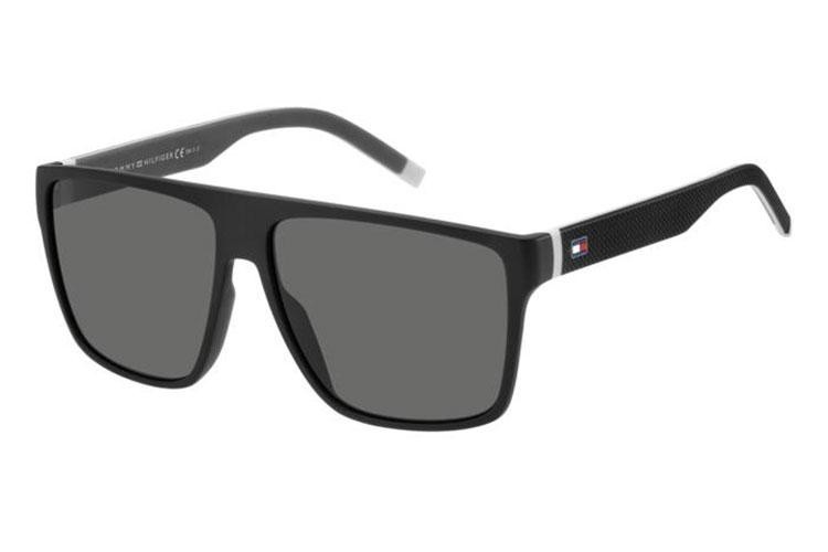 Zonnebril Tommy Hilfiger TH1717/S 08A/M9 Polarized Flat Top Zwart