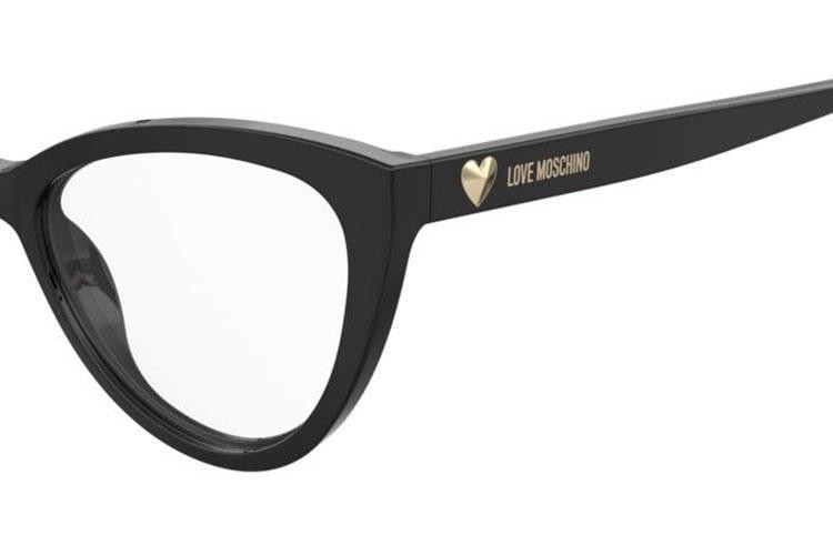 Brillen Love Moschino MOL631 7RM Cat Eye Zwart