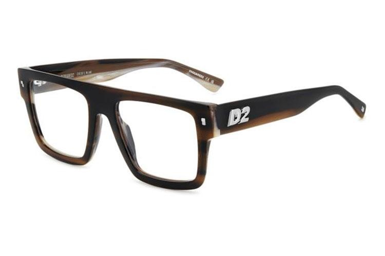 Brillen Dsquared2 D20147 EX4 Flat Top Bruin