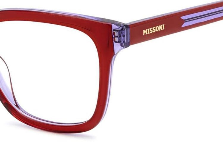 Brillen Missoni MIS0209 E2Y Rechthoekige Rood