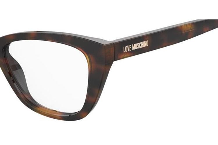 Brillen Love Moschino MOL636 05L Cat Eye Havana