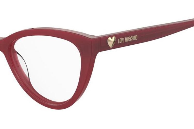 Brillen Love Moschino MOL631 WGX Cat Eye Rood