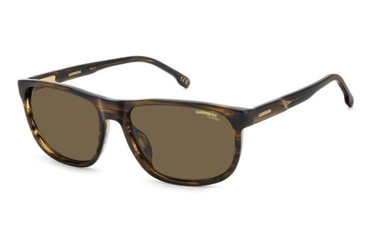 Zonnebril Carrera CFLEX08/G/S EX4/SP Polarized Rechthoekige Bruin