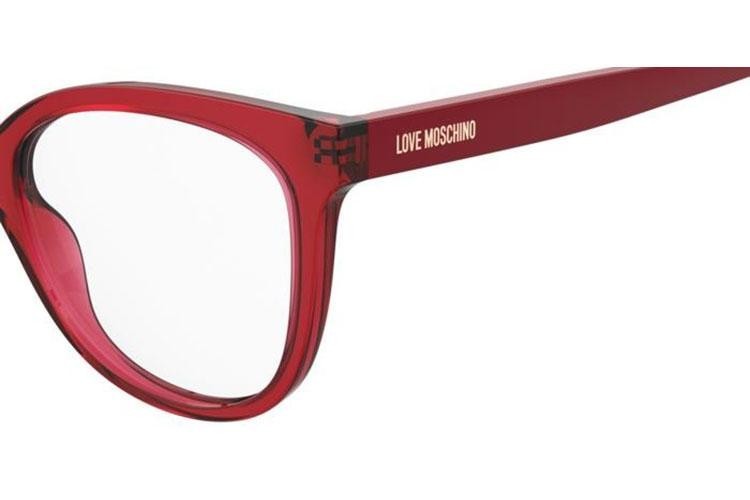 Brillen Love Moschino MOL635 C9A Cat Eye Rood