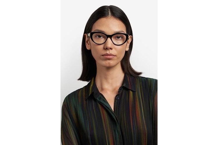 Brillen Etro ETRO0041 807 Cat Eye Zwart