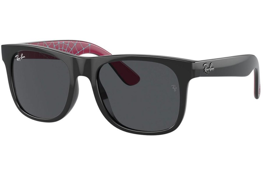 Zonnebril Ray-Ban Junior Marvel Collection RJ9069SF 716787 Vierkant Zwart