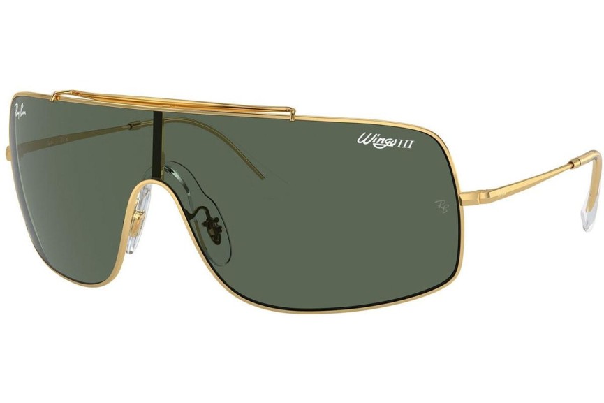 Zonnebril Ray-Ban RB3897 001/71 Vierkant Goud