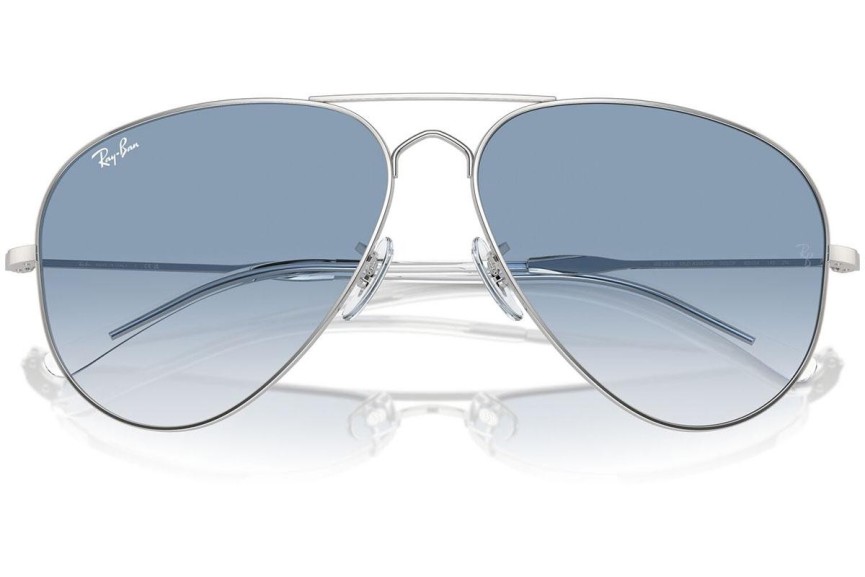 Zonnebril Ray-Ban RB3825 003/3F Pilot Zilver