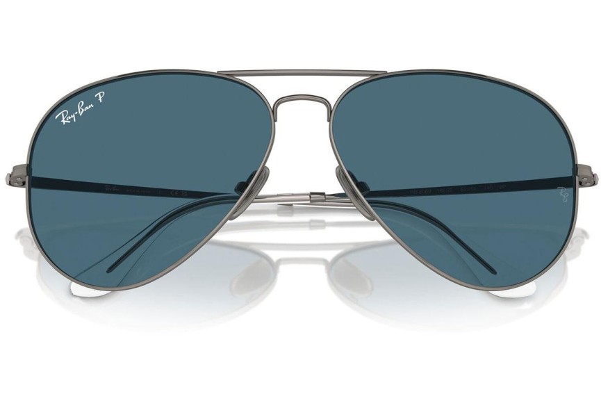 Zonnebril Ray-Ban RB8089 165/S2 Polarized Pilot Zilver