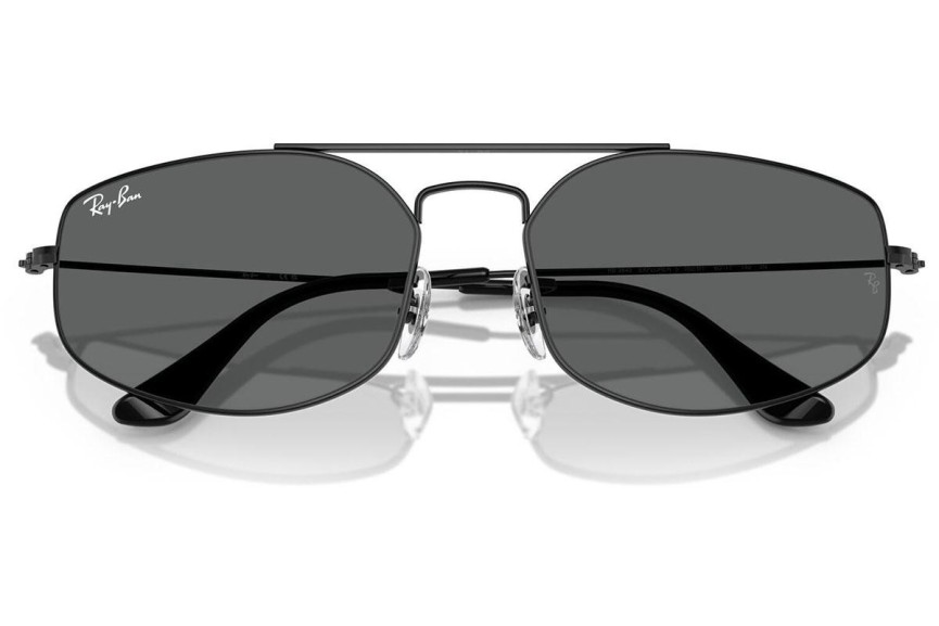 Zonnebril Ray-Ban RB3845 002/B1 Rechthoekige Zwart