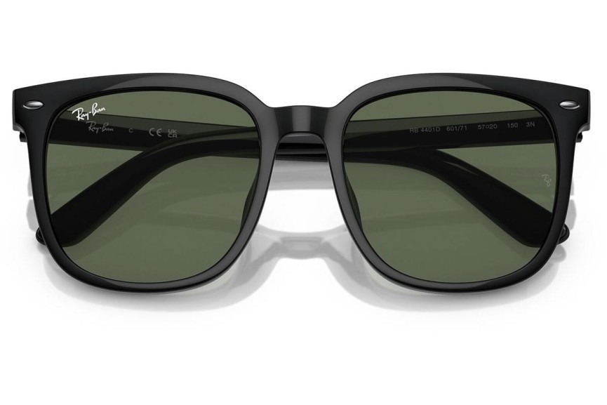 Zonnebril Ray-Ban RB4401D 601/71 Vierkant Zwart