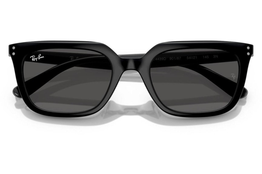 Zonnebril Ray-Ban RB4439D 901/87 Vierkant Zwart