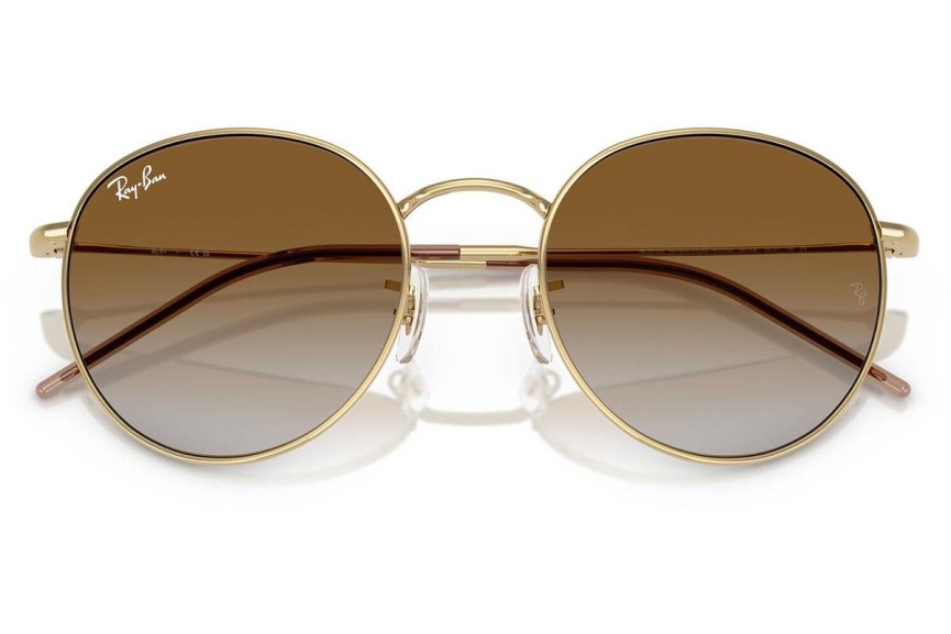 Zonnebril Ray-Ban RBR0103S 001/CB Ronde Goud