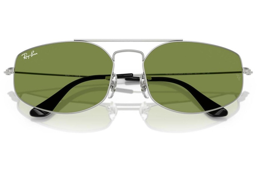 Zonnebril Ray-Ban RB3845 003/4E Rechthoekige Zilver