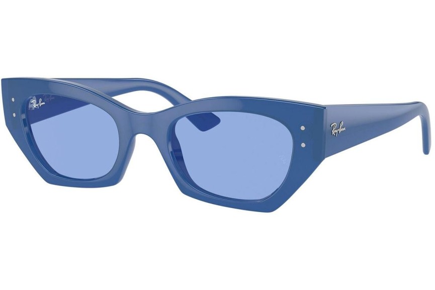 Zonnebril Ray-Ban RB4430 676180 Browline Blauw