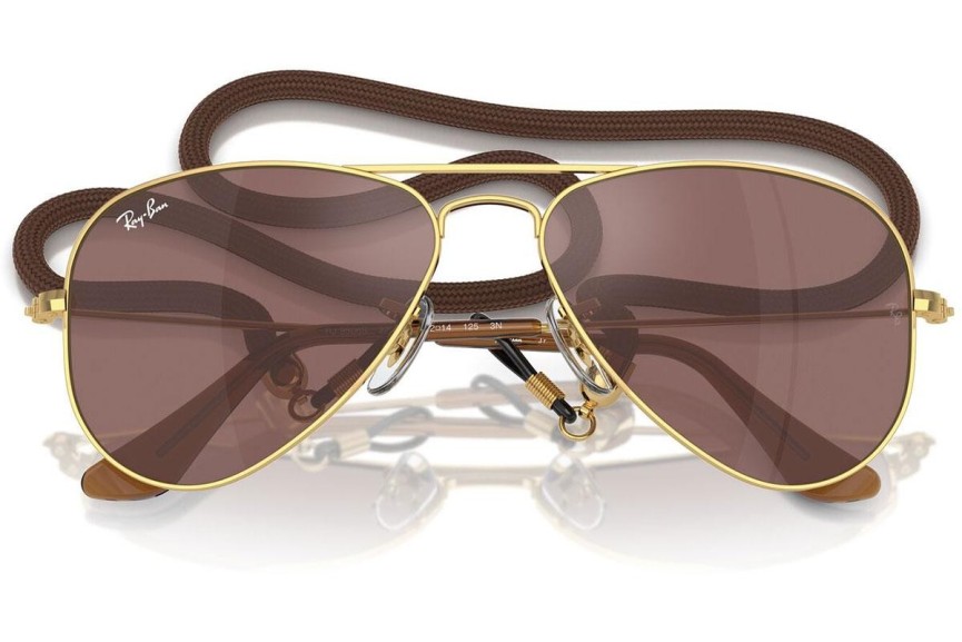 Zonnebril Ray-Ban Junior Aviator Junior RJ9506S 223/6G Pilot Goud