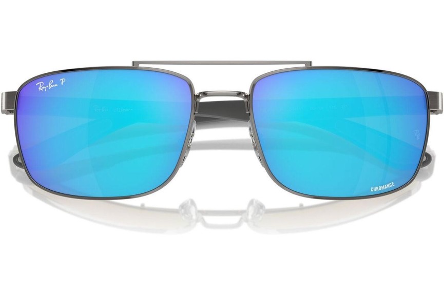 Zonnebril Ray-Ban RB3737CH 004/A1 Polarized Rechthoekige Grijs