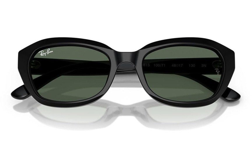 Zonnebril Ray-Ban Junior RJ9081S 100/71 Rechthoekige Zwart