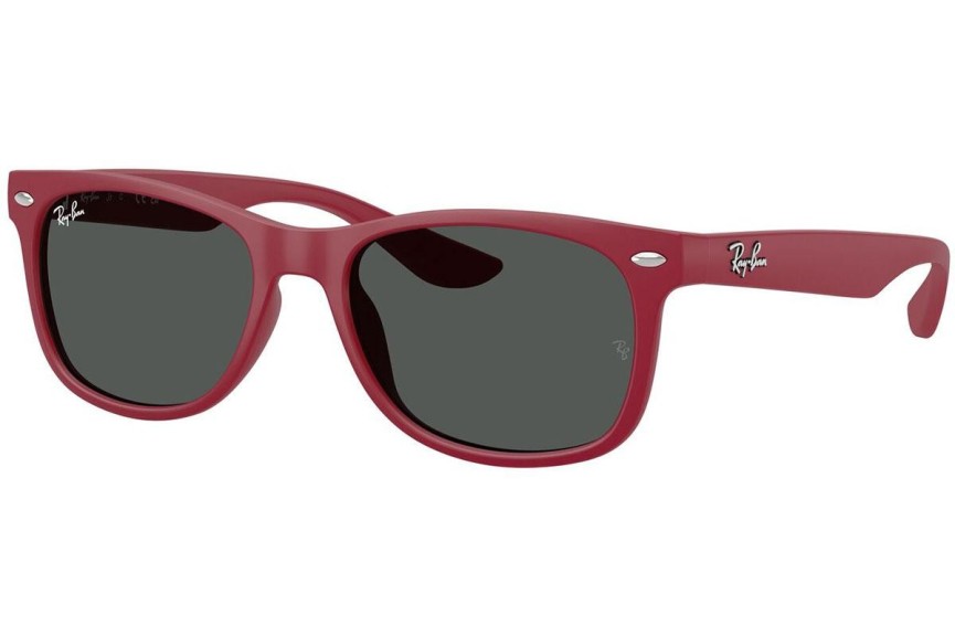 Zonnebril Ray-Ban Junior New Wayfarer Junior RJ9052S 717887 Vierkant Rood